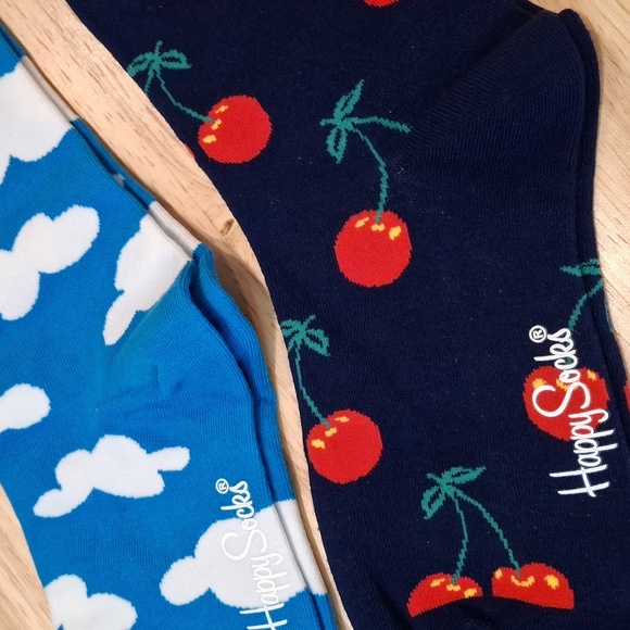 Happy Socks Bundle-Clouds & Cherries - Picture 2 of 5